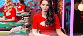 Dealer membagikan kartu di meja Speed Baccarat live sidney